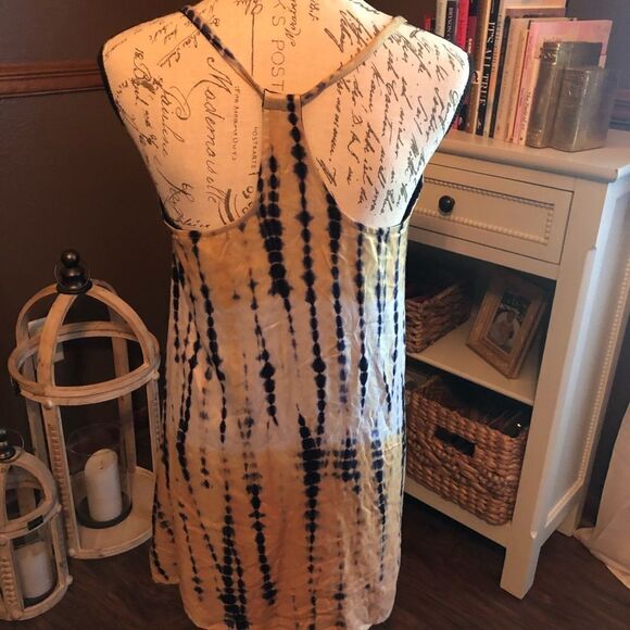 Tie Dye Fringe Dress - Picture 7 of 7